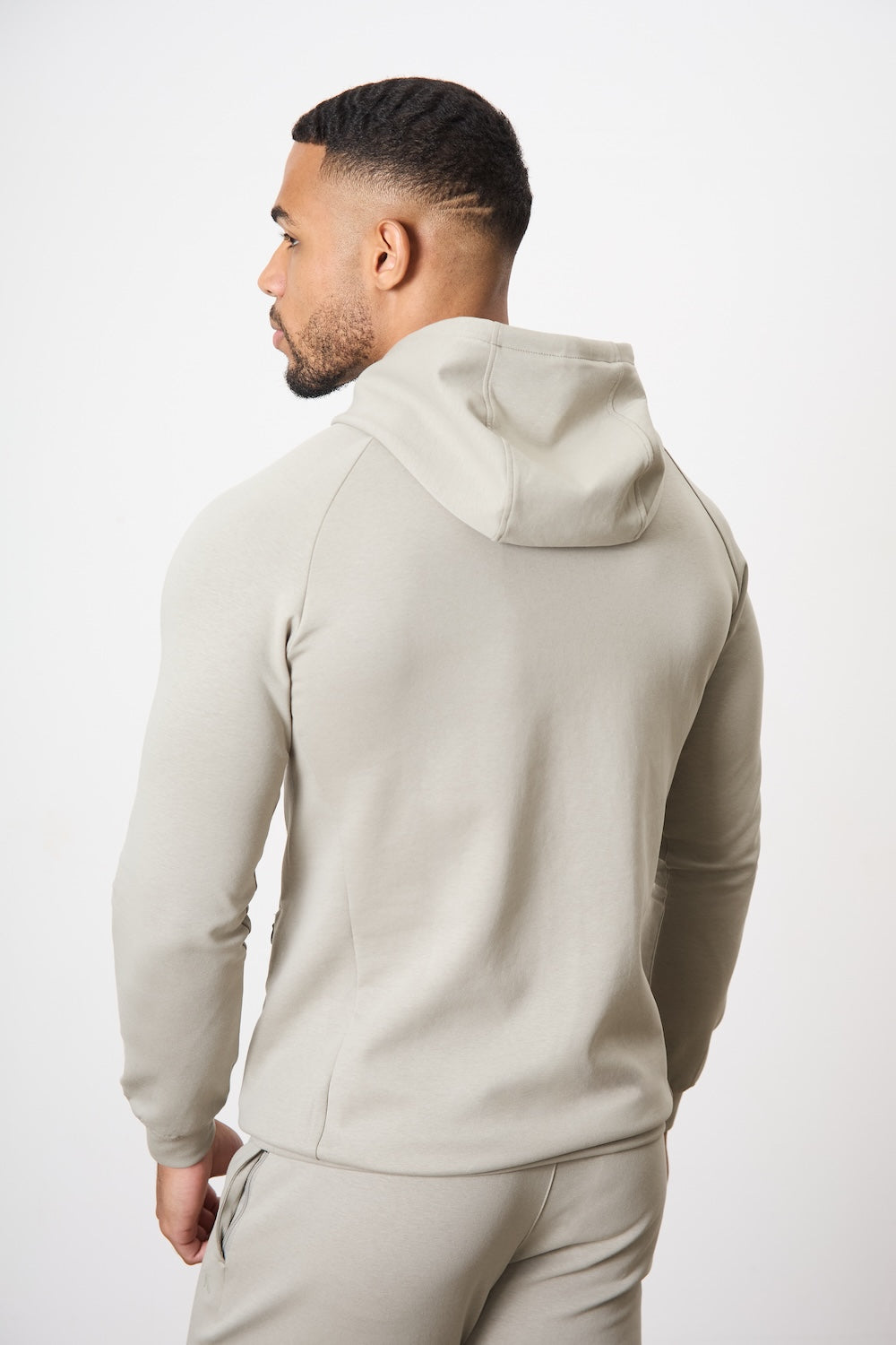 Interlock Hoodie Sweat in Smoky Sage - TAILORED ATHLETE - USA