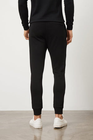 Interlock Sweat Jogger in Black - TAILORED ATHLETE - USA