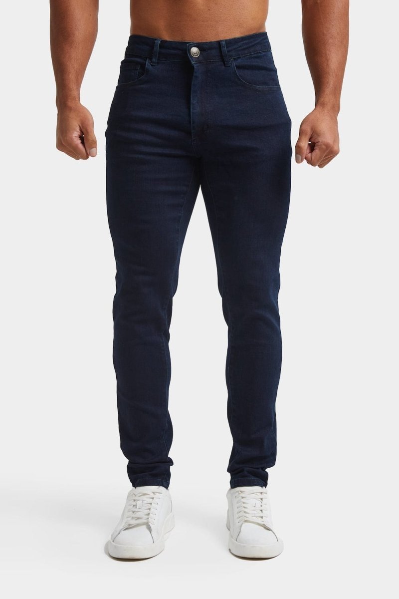 Athletic Fit Jeans in Indigo - TAILORED ATHLETE - USA