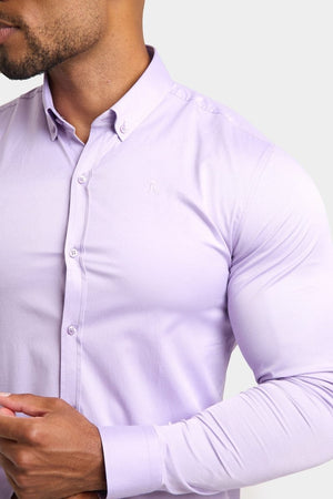 Athletic Fit Signature Shirt in Lilac - TAILORED ATHLETE - USA