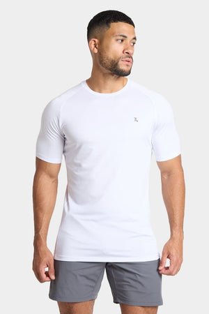 Training Top in White - TAILORED ATHLETE - USA