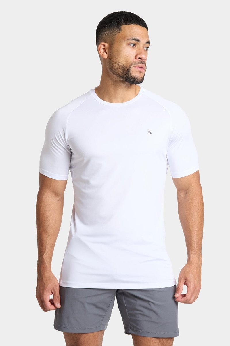Training Top in White - TAILORED ATHLETE - USA