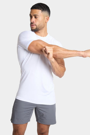 Training Top in White - TAILORED ATHLETE - USA