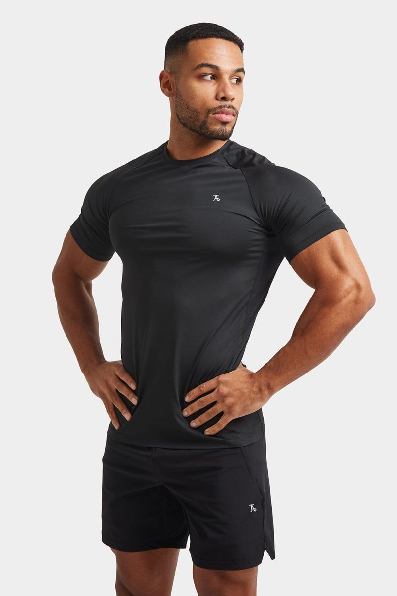 Training Top in Black - TAILORED ATHLETE - USA