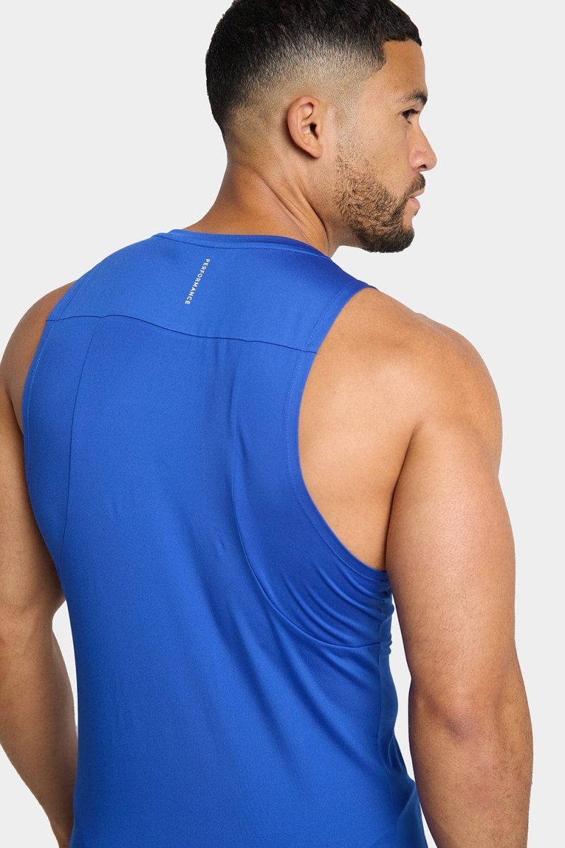 Training Tank Top in Electric Blue - TAILORED ATHLETE - USA
