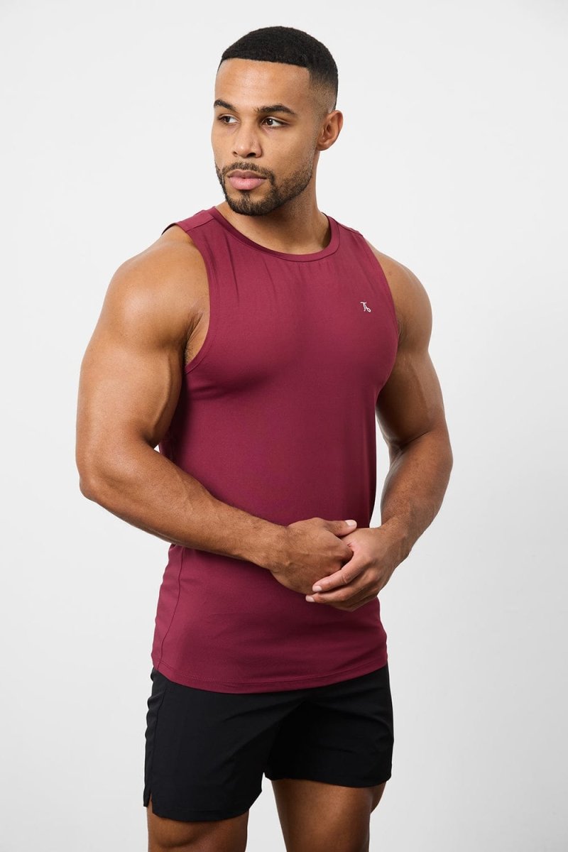Training Tank Top in Burgundy - TAILORED ATHLETE - USA