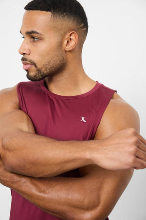 Training Tank Top in Burgundy - TAILORED ATHLETE - USA