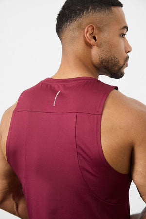 Training Tank Top in Burgundy - TAILORED ATHLETE - USA