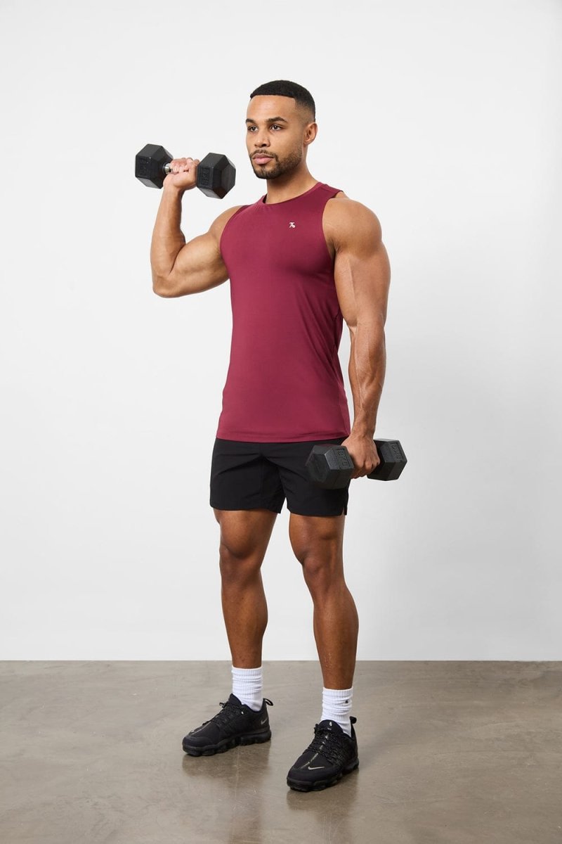 Training Tank Top in Burgundy - TAILORED ATHLETE - USA