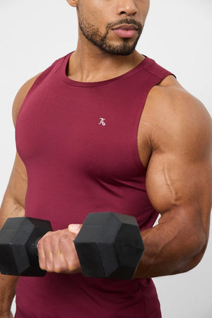 Training Tank Top in Burgundy - TAILORED ATHLETE - USA