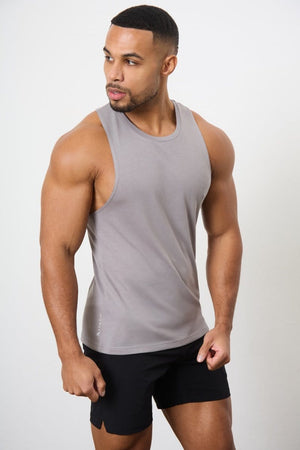 3 Pack Essential Training Tank Top in Black/ Mid Grey/ White - TAILORED ATHLETE - USA