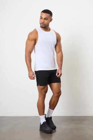 Essential Training Tank Top in White - TAILORED ATHLETE - USA