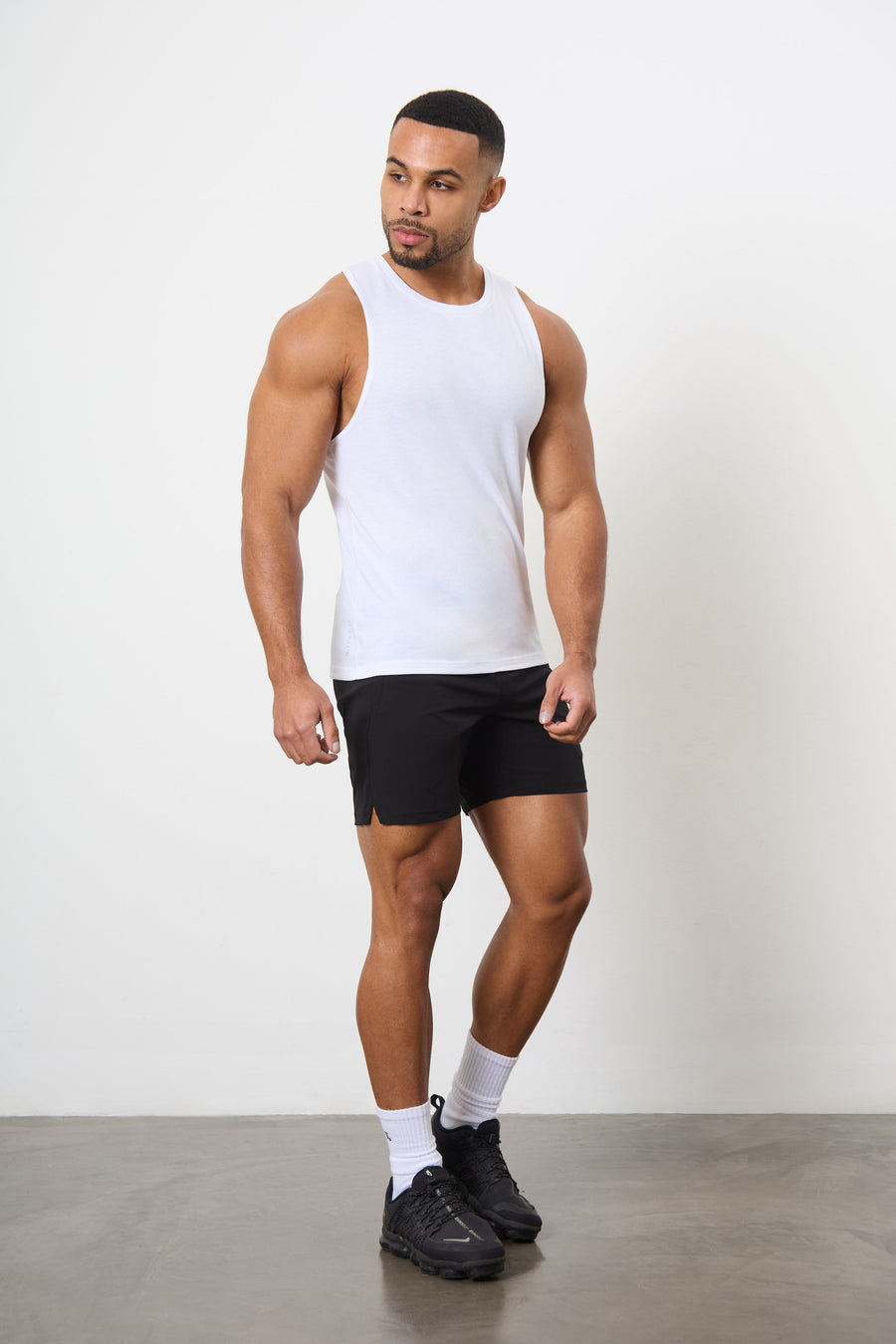 Essential Training Tank Top in White - TAILORED ATHLETE - USA