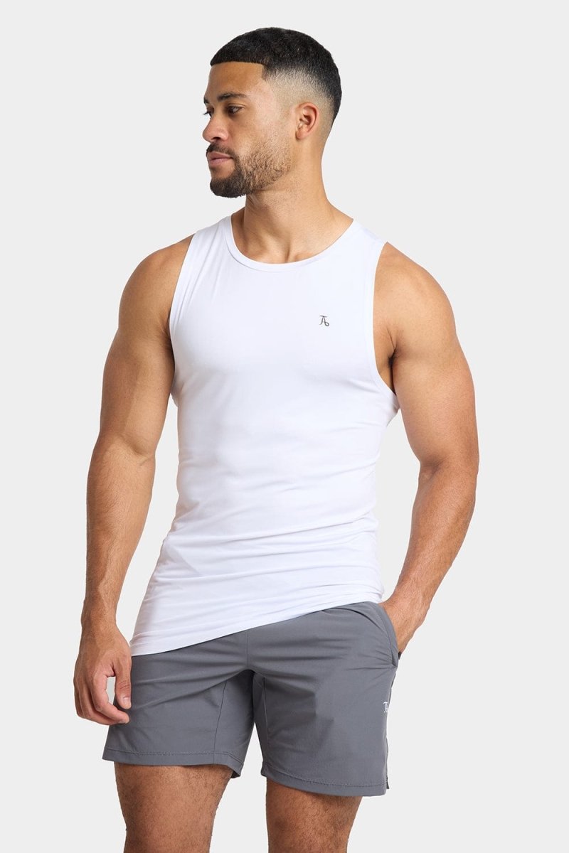 Training Tank Top in White - TAILORED ATHLETE - USA