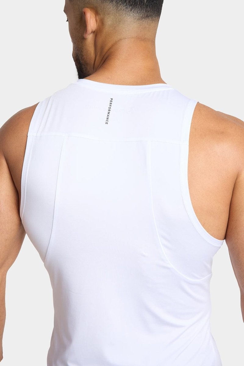 Training Tank Top in White - TAILORED ATHLETE - USA