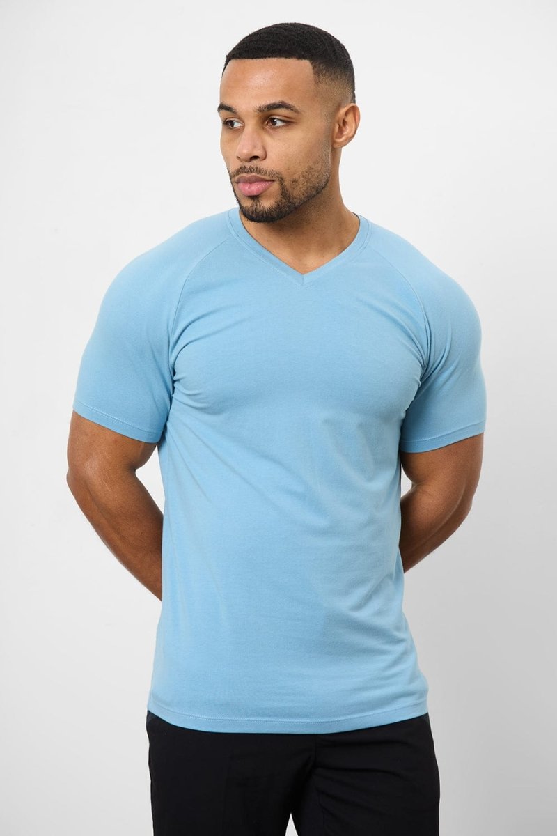 Athletic Fit Summer Essential V-Neck 5-Pack - TAILORED ATHLETE - USA