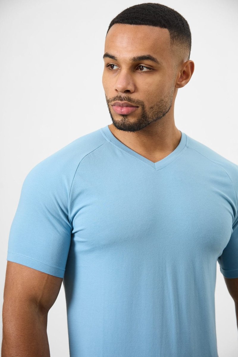 Athletic Fit Summer Essential V-Neck 5-Pack - TAILORED ATHLETE - USA