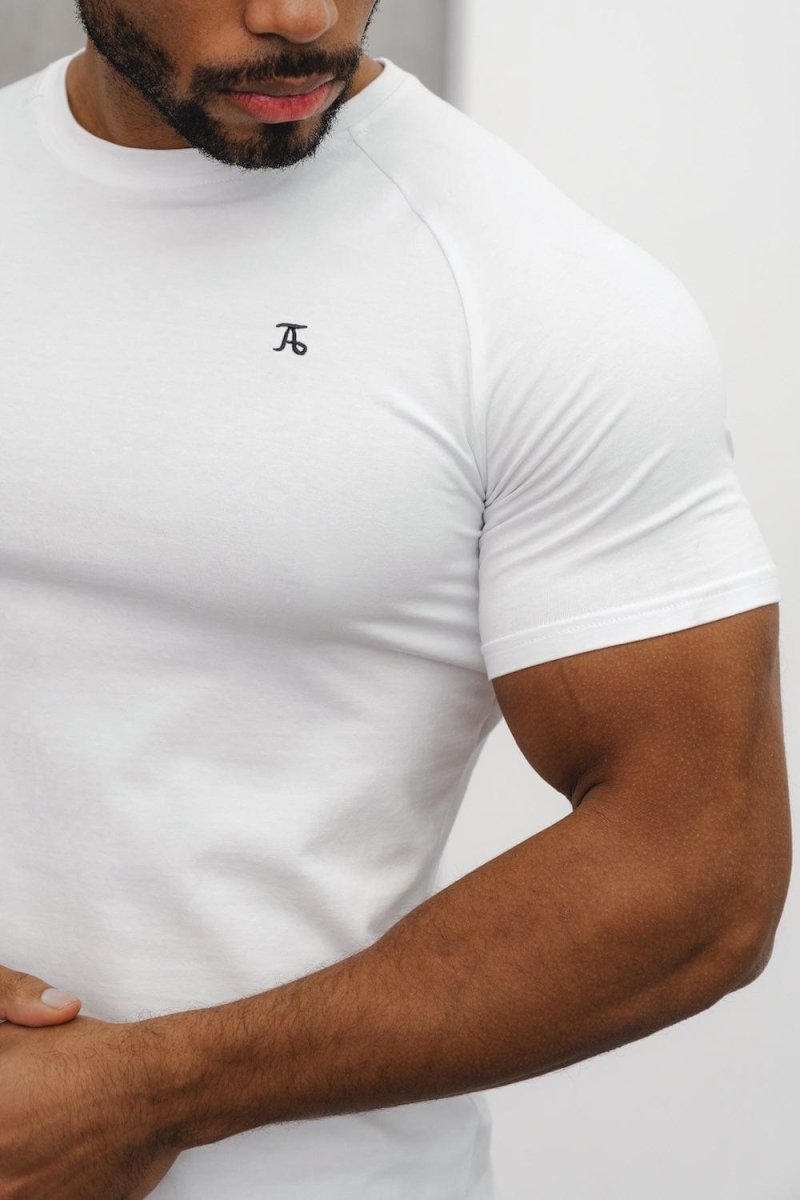 Premium Athletic Fit T-Shirt in White - TAILORED ATHLETE - USA