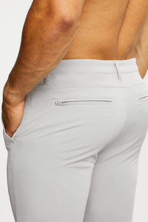 Everyday Tech Pants in Soft Grey - TAILORED ATHLETE - USA