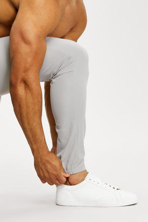 Everyday Tech Pants in Soft Grey - TAILORED ATHLETE - USA