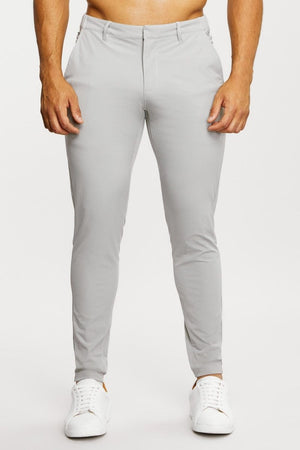Everyday Tech Pants in Soft Grey - TAILORED ATHLETE - USA