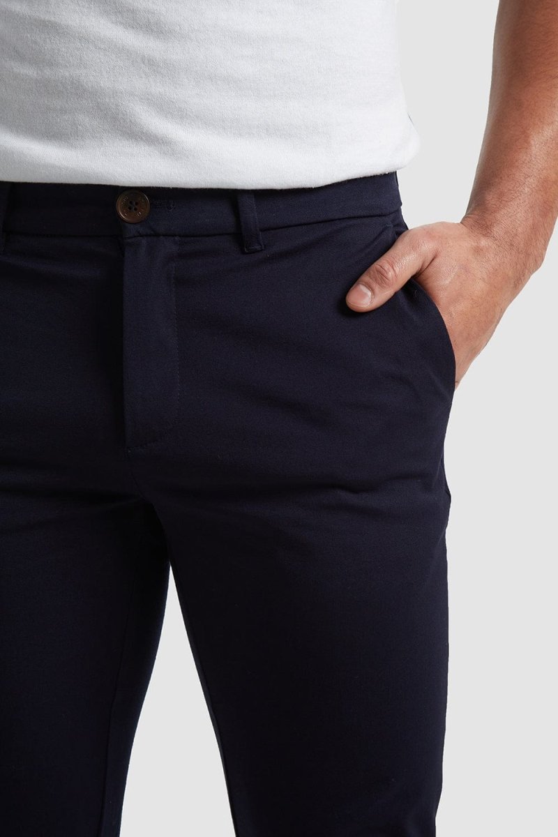 Chino Pants in Navy - TAILORED ATHLETE - USA