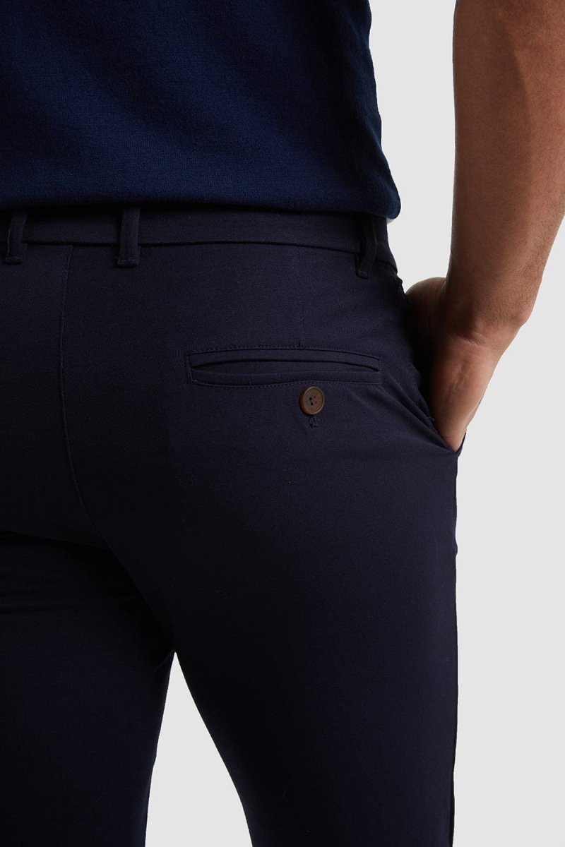 Chino Pants in Navy - TAILORED ATHLETE - USA