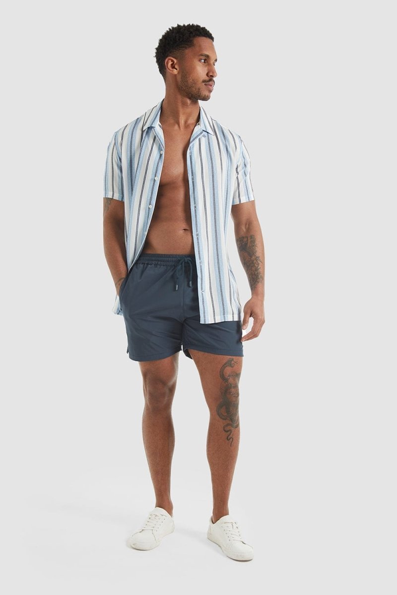 Swim Shorts in Dark Teal - TAILORED ATHLETE - USA